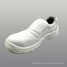 Chaussures de sécurité PU microfibre cuir artificiel avec Mesh doublure (HQ05023)
